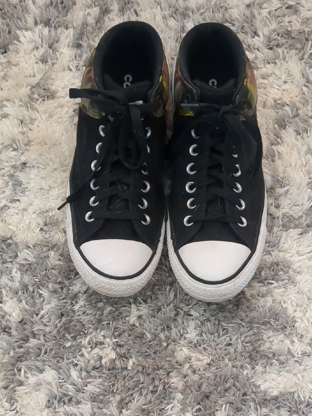 Converse Camo High-Top Canvas Sneakers